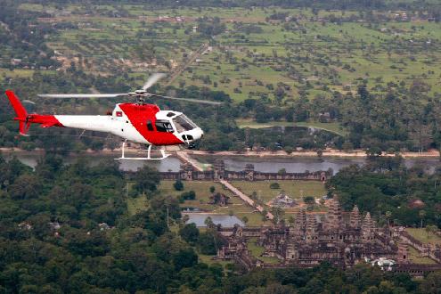 Cambodia Helicopter Tours